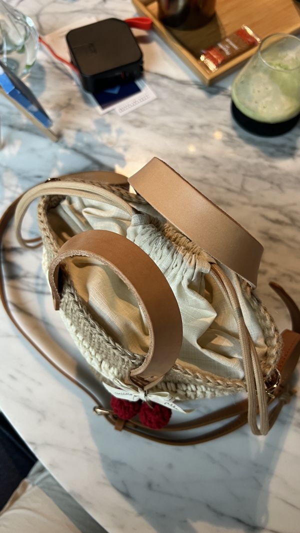 現貨 日雜感小裙擺麻線包 