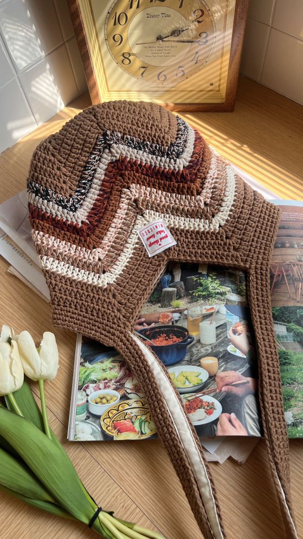 現貨 秋收大地色系氣球肩背包 