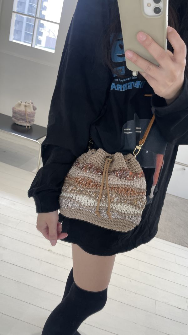 現貨 束口胖胖包 三色 