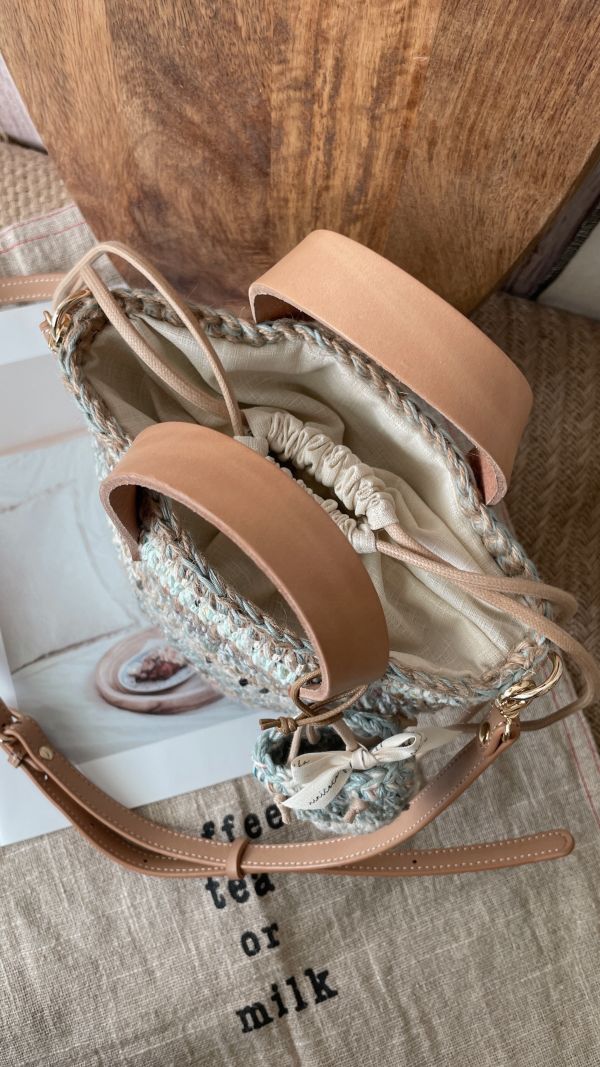 現貨 迷你流浪包加高款 薄荷輕風 