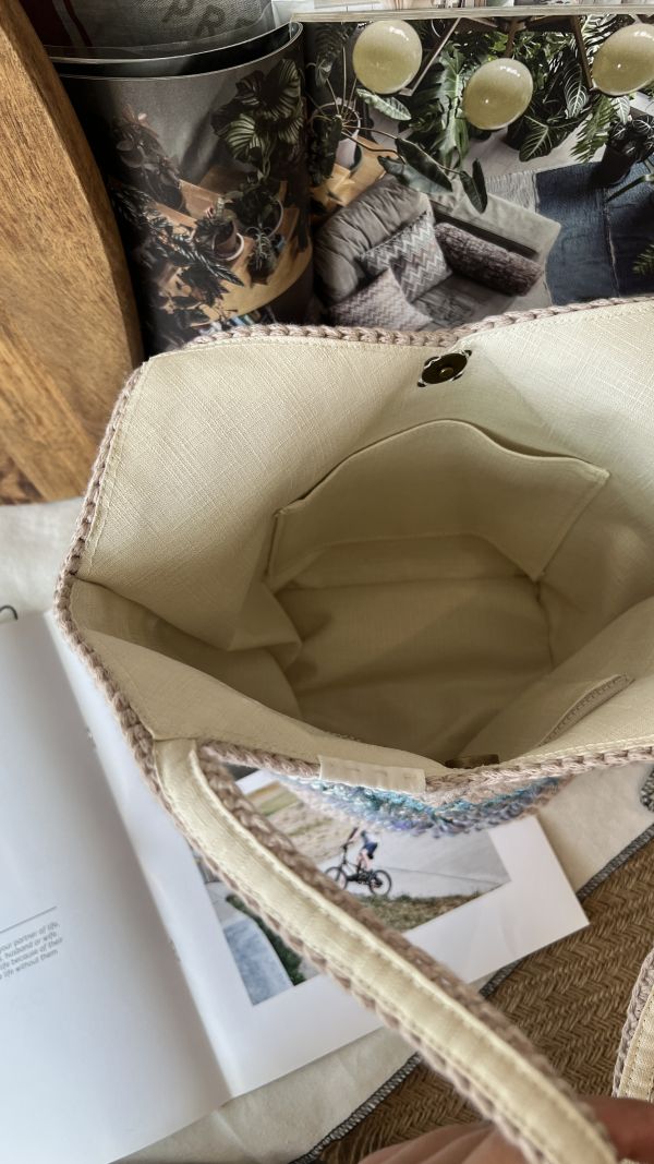 現貨 混線編織氣球包 紫羅蘭夏天 