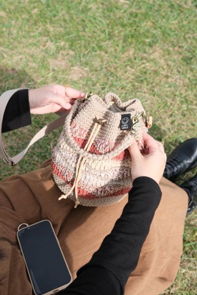 現貨 秋浪束口兩用包 