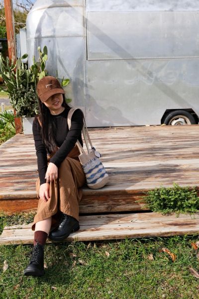 現貨 加大版秋浪包 日本藍 