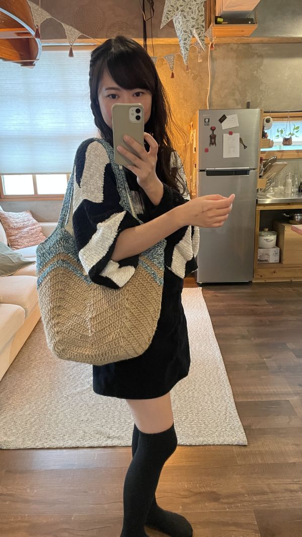 現貨 超人氣麻線大氣球包 三色 