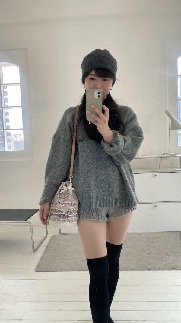 現貨 秋浪束口包 柔粉色系 