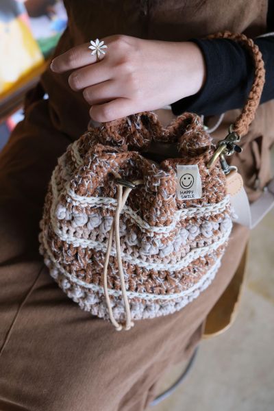 現貨 泰迪熊兩用束口包 