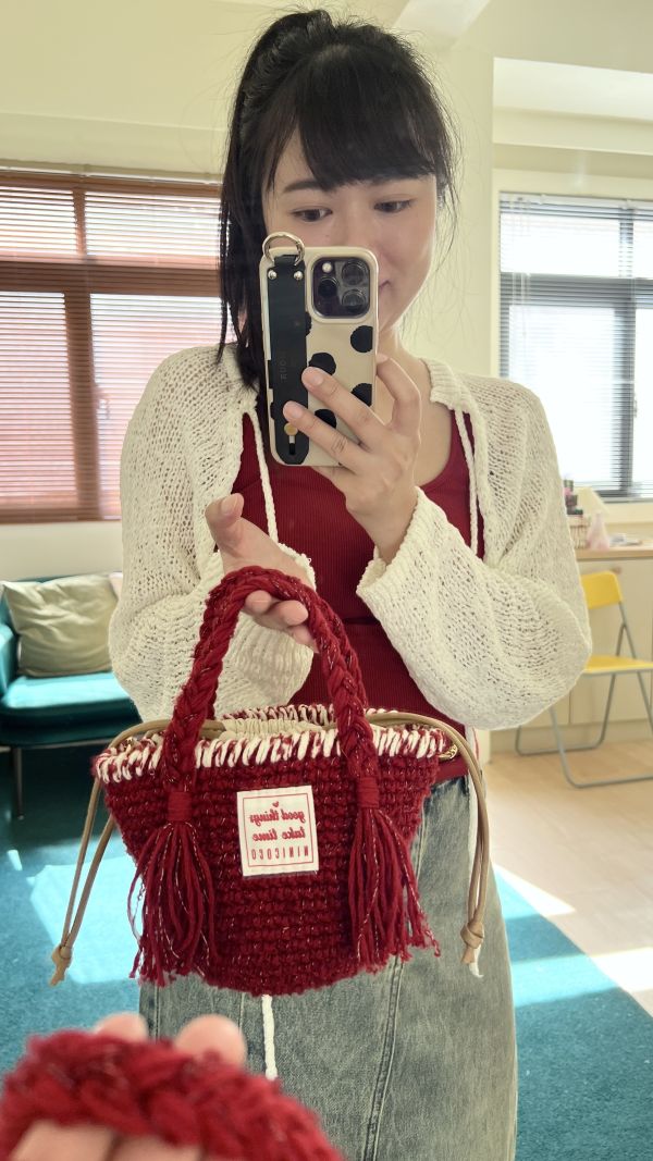 現貨 心臟爆擊小可愛 附真皮揹帶 