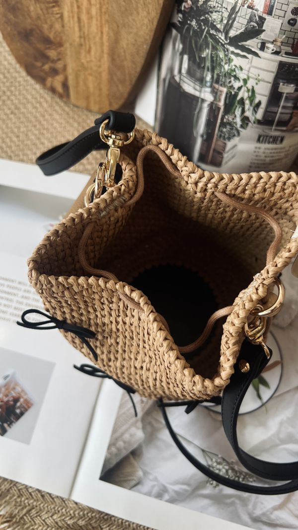 現貨 滿版蝴蝶結紙線束口包 