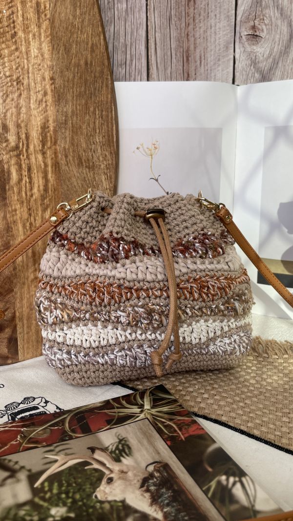 現貨 束口胖胖包 三色 