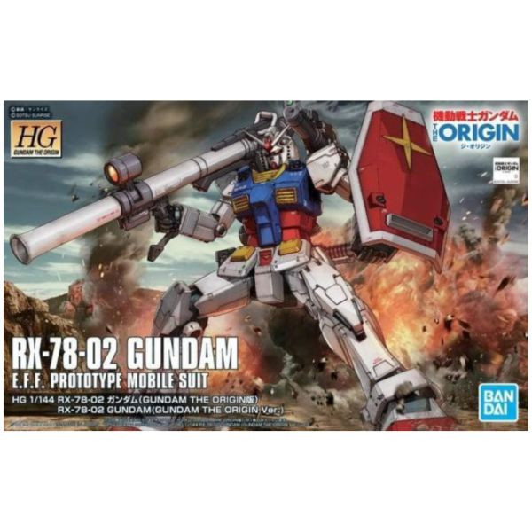 HG 1/144 RX-78-02鋼彈 (GUNDAM THE ORIGIN) 