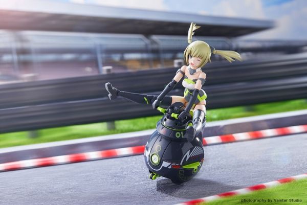 Frame Arms Girl Innocentia [Racer] & NOSERU [Racing Spec Ver.] Frame Arms Girl,
骨裝機娘