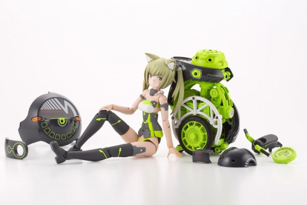 Frame Arms Girl Innocentia [Racer] & NOSERU [Racing Spec Ver.] Frame Arms Girl,
骨裝機娘