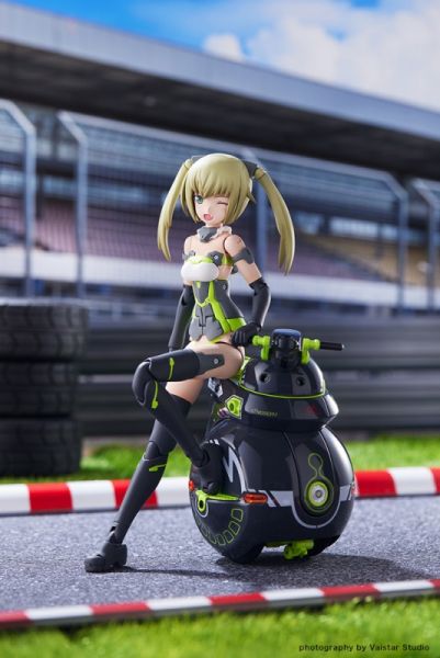 Frame Arms Girl Innocentia [Racer] & NOSERU [Racing Spec Ver.] Frame Arms Girl,
骨裝機娘