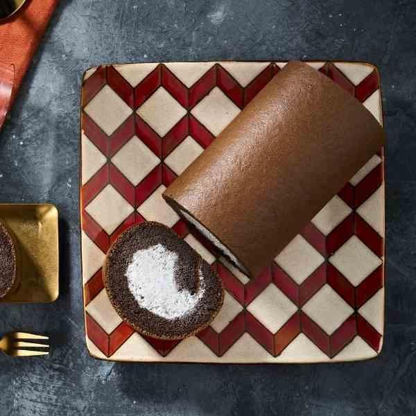 黑芝麻生乳捲【已含宅配運費】 黑芝麻醬, 冰淇淋口感, 新鮮黑芝麻, 健康, 芝麻奶香, 無糖, 蛋糕, 黑巧克力