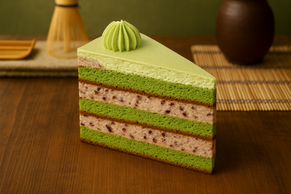十吋匠心抹茶紅豆裸蛋糕 抹茶紅豆蛋糕、抹茶紅豆切片蛋糕、日式抹茶蛋糕、紅豆甜點、抹茶甜點、下午茶蛋糕、咖啡廳蛋糕推薦