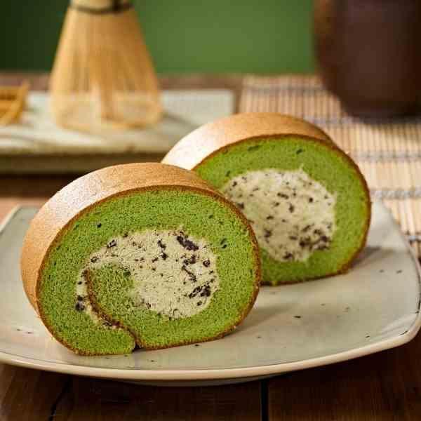 抹茶甘納許生乳捲【已含宅配運費】 抹茶甘納許生乳捲, 抹茶, 日本靜岡抹茶, 法國鮮奶油, 100%巧克力脆片, 彌月禮盒