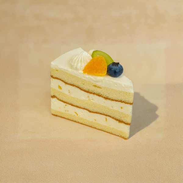 水果鮮奶油蛋糕(門市限定) 水果鮮奶油蛋糕, 慶生蛋糕, 季節水果, 新鮮水果, 綿密香草戚風蛋糕, 法國鮮奶油, Q彈布丁