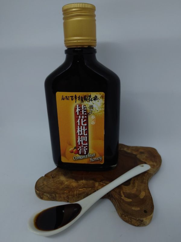 桂花枇杷膏 桂花枇杷膏、桂花相關產品、枇杷膏、膏、枇杷、桂花、清涼、男女老幼皆宜、養生、喉、桂花森林