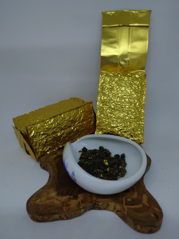 桂花金萱茶 桂花金萱茶、金萱、茶、花、花茶、花香、奶香、茶香、桂花森林
