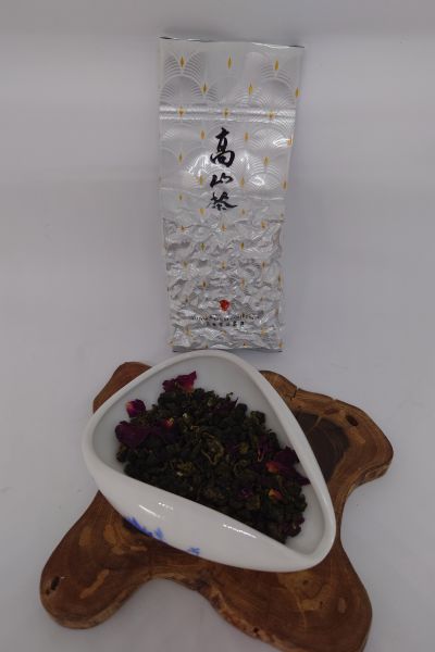 玫瑰高山金萱 玫瑰高山金萱、玫瑰、阿里山、金萱、奶香、茶香、茶葉、甜香、桂花森林