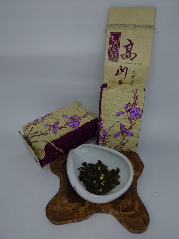 桂花青茶 桂花青茶、青茶、花茶、花、茶、桂花、花香、冬片、香氣、桂花森林