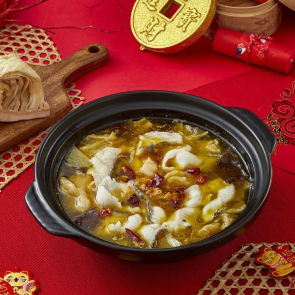 黃金酸菜魚 客家美味                        年菜外帶,年菜,客家