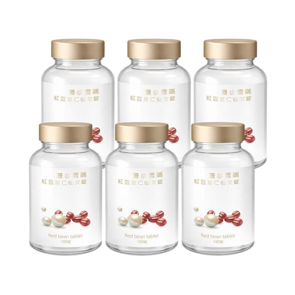 【漫步雲端紅豆薏仁仙女錠】6盒優惠組 · 92折 