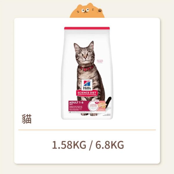 【希爾思】貓咪 一般飼料 成貓 鮭魚與糙米特調食譜 