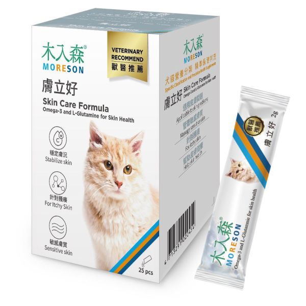 會員賣場 | 木入森 貓咪膚立好 貓咪皮膚保健食品 15包/30包 