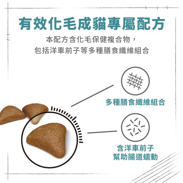 法國皇家 IH34 加強化毛成貓專用乾糧 10kg 