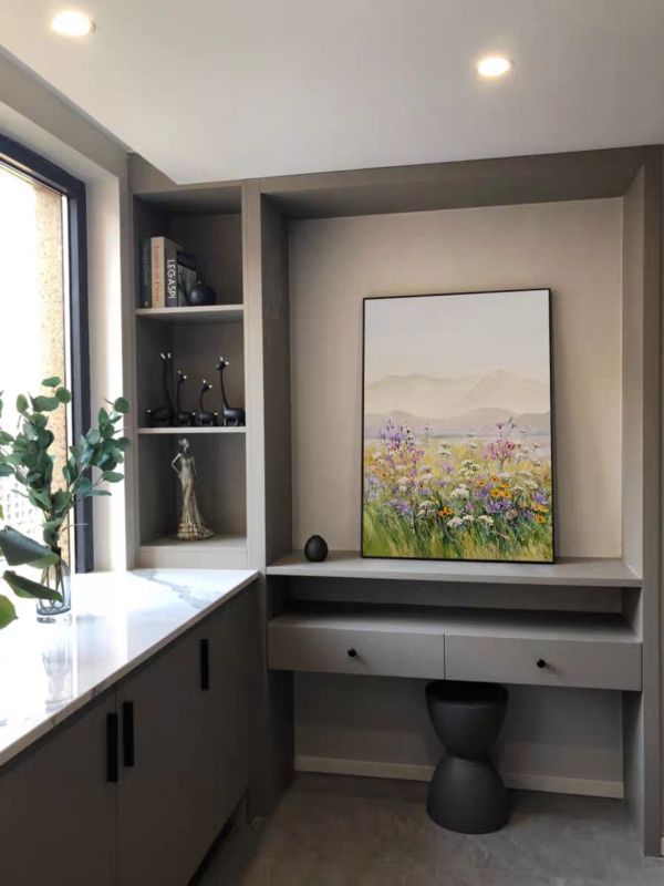 手繪油畫花海美景裝飾畫藝術掛畫送禮自用買畫首選 手繪油畫花海美景裝飾畫藝術掛畫送禮自用買畫首選