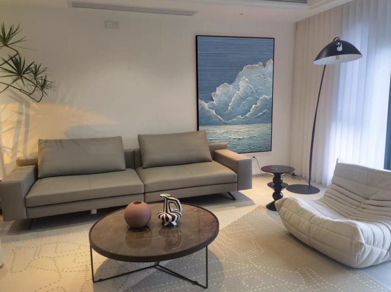 手繪油畫立體厚油無盡大海裝飾畫藝術掛畫落地畫設計師最愛 手繪油畫立體厚油無盡大海裝飾畫藝術掛畫落地畫設計師最愛