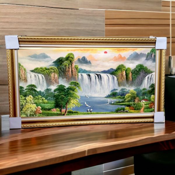 手繪油畫招財開運聚寶盆八方聚財風水老師推薦首選 手繪油畫招財開運聚寶盆八方聚財風水老師推薦首選