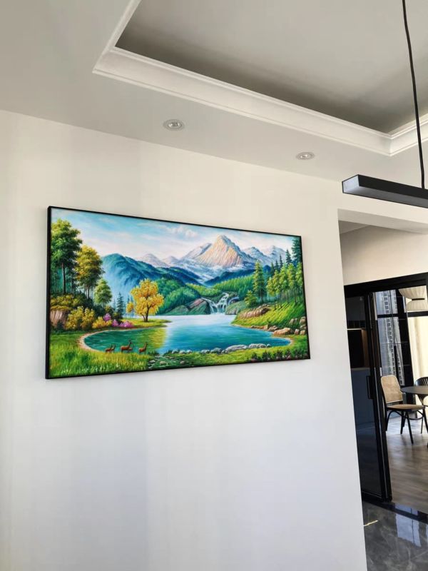 手繪油畫高訂款歐式招財聚寶盆財位必備現代裝潢風水師推薦山水掛畫買畫首選 手繪油畫高訂款歐式招財聚寶盆財位必備現代裝潢風水師推薦山水掛畫買畫首選