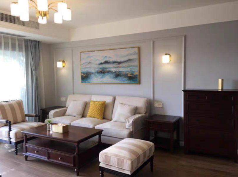 手繪油畫當代蔚藍抽象山水藝術掛畫設計師推薦沙發牆裝飾畫 手繪油畫蔚藍抽象山水藝術掛畫設計師推薦沙發牆裝飾畫