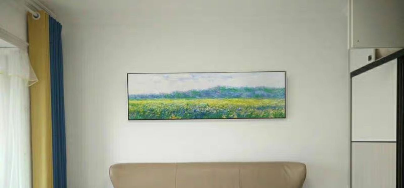 手繪油畫印象花海療癒裝飾畫小清新掛畫 手繪油畫印象花海療癒裝飾畫小清新掛畫