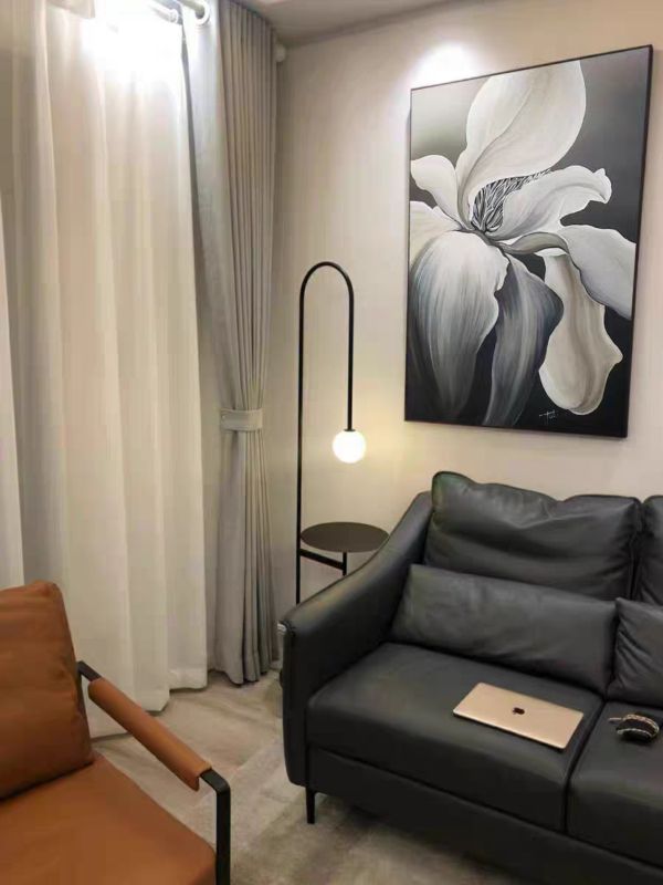 手繪油畫現代黑白絕美時尚花卉現代裝潢裝飾畫無框畫 花 畫 開運, 招財開運山水畫, 手繪畫, 黃金發財樹, 疏果風水畫, 風水畫貼圖, 掛畫-花,買畫