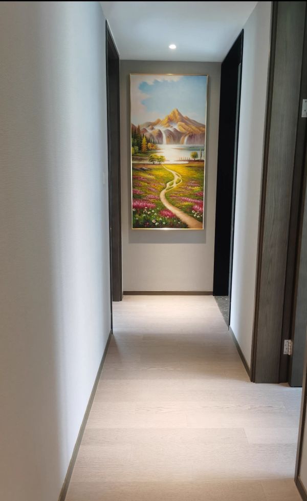 手繪油畫高級歐式風景聚寶盆裝飾畫設計師推薦送禮自用 手繪油畫高級歐式風景聚寶盆裝飾畫設計師推薦送禮自用