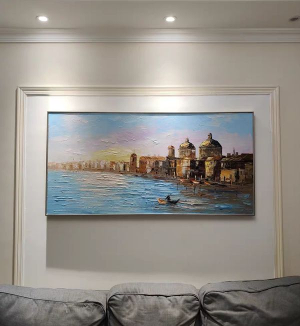 手繪油畫愛琴海浪漫之心裝飾畫設計師最愛掛畫 手繪油畫愛琴海浪漫之心裝飾畫設計師最愛