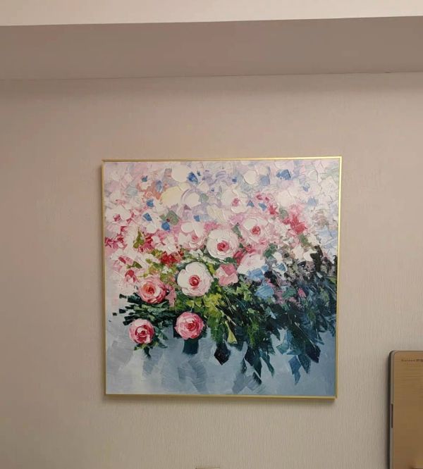 手繪油畫浪漫花卉設計師推薦藝術掛畫裝飾畫沙發牆玄關送禮首選 手繪油畫浪漫花卉設計師推薦藝術掛畫裝飾畫沙發牆玄關送禮首選