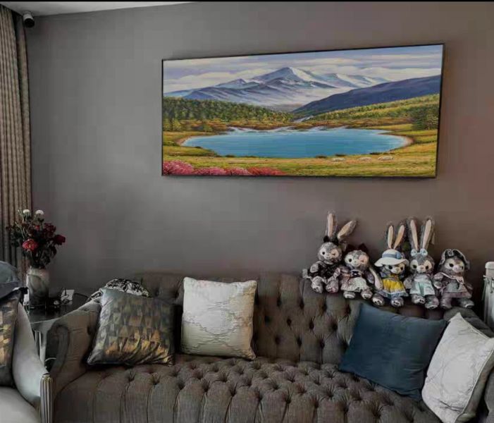 手繪油畫歐式靠山招財巨大聚寶盆裝飾畫風水師推薦掛畫 手繪油畫歐式靠山招財巨大聚寶盆裝飾畫風水師推薦掛畫