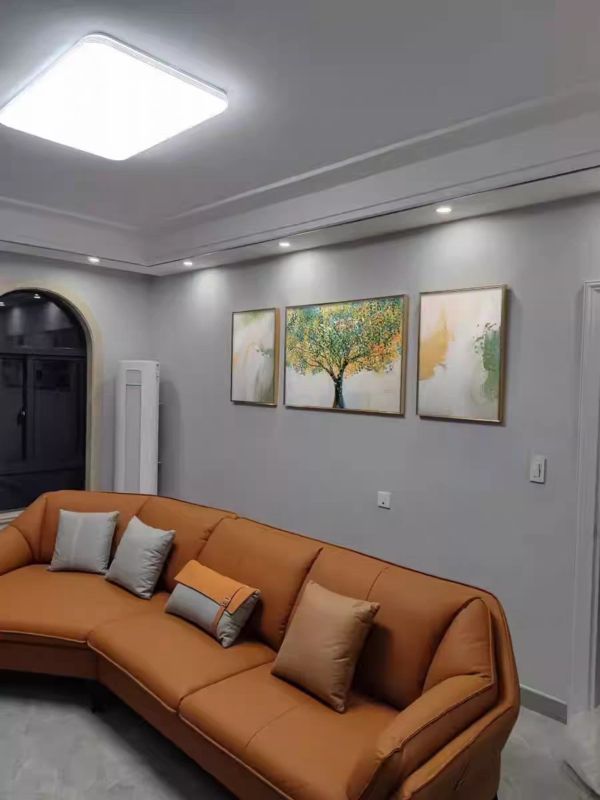 獨家三拼手繪油畫招財樹設計款藝術掛畫客廳沙發牆買畫首選 發財樹, 裝飾畫, 金箔畫, 開運畫, 招財樹,買畫,桃園買畫,新麗畫廊