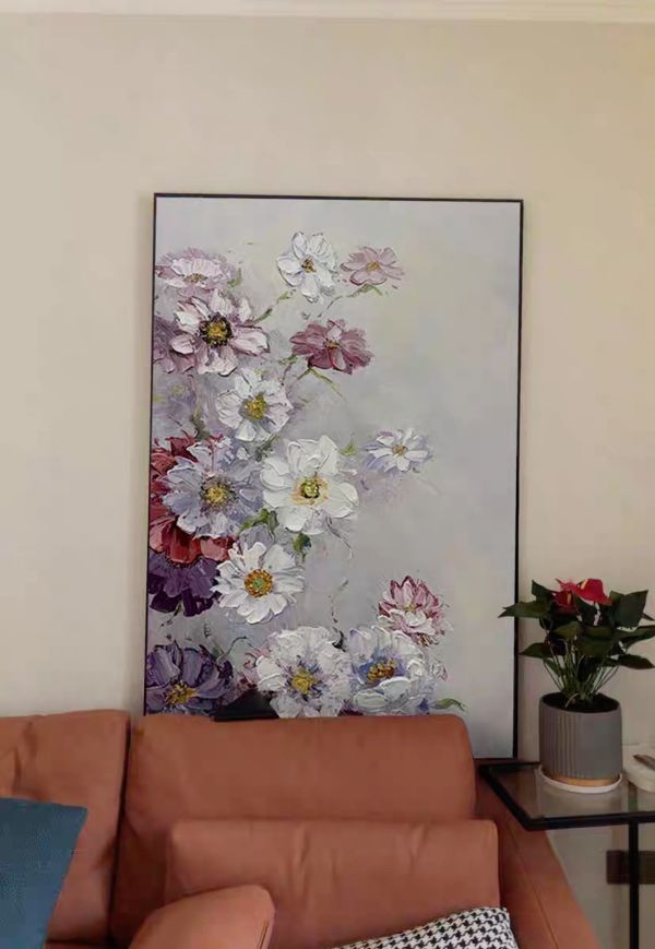 手繪油畫典雅花卉裝飾畫藝術掛畫設計款掛畫買畫首選 手繪油畫典雅花卉裝飾畫藝術掛畫設計款掛畫買畫首選