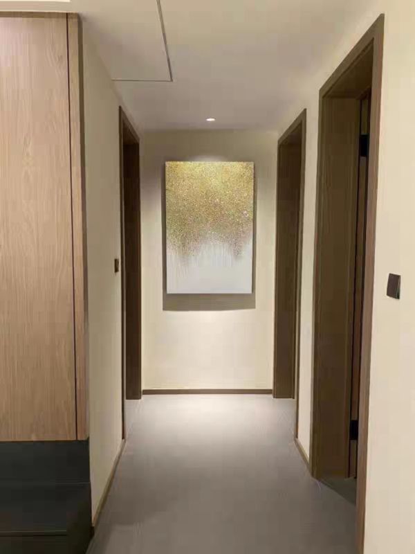 手繪油畫現代輕奢星光熠熠裝飾畫無框畫玄關客廳設計師最愛 手繪油畫現代輕奢星光熠熠裝飾畫無框畫玄關客廳設計師最愛