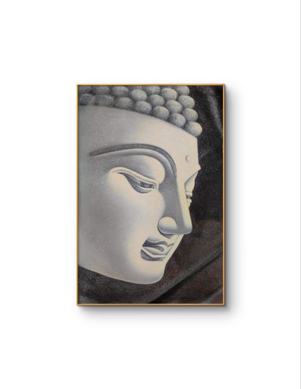 手繪油畫莊嚴慈祥佛祖佛像鎮宅藝術掛畫神明桌四十年畫廊老店經營品質保證 掛畫, 油畫, 開運招財, 客廳掛畫, 招財, 開運, 風水畫, 山水畫, 鎮宅, 佛像, 佛祖畫, 裝飾畫, 金箔畫, 開運畫