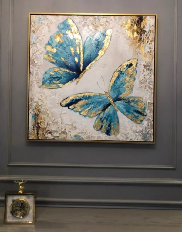 手繪油畫厚油立體優美蝴蝶客廳玄關裝飾畫掛畫無框畫 手繪油畫厚油立體優美蝴蝶客廳玄關裝飾畫掛畫無框畫