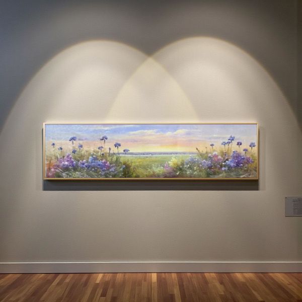 手繪油畫花間微風春日序曲藝術掛畫設計師推薦掛畫客廳沙發牆買畫首選 客廳掛畫,臥室畫,床頭櫃掛畫,買畫,桃園畫廊,,新麗畫廊