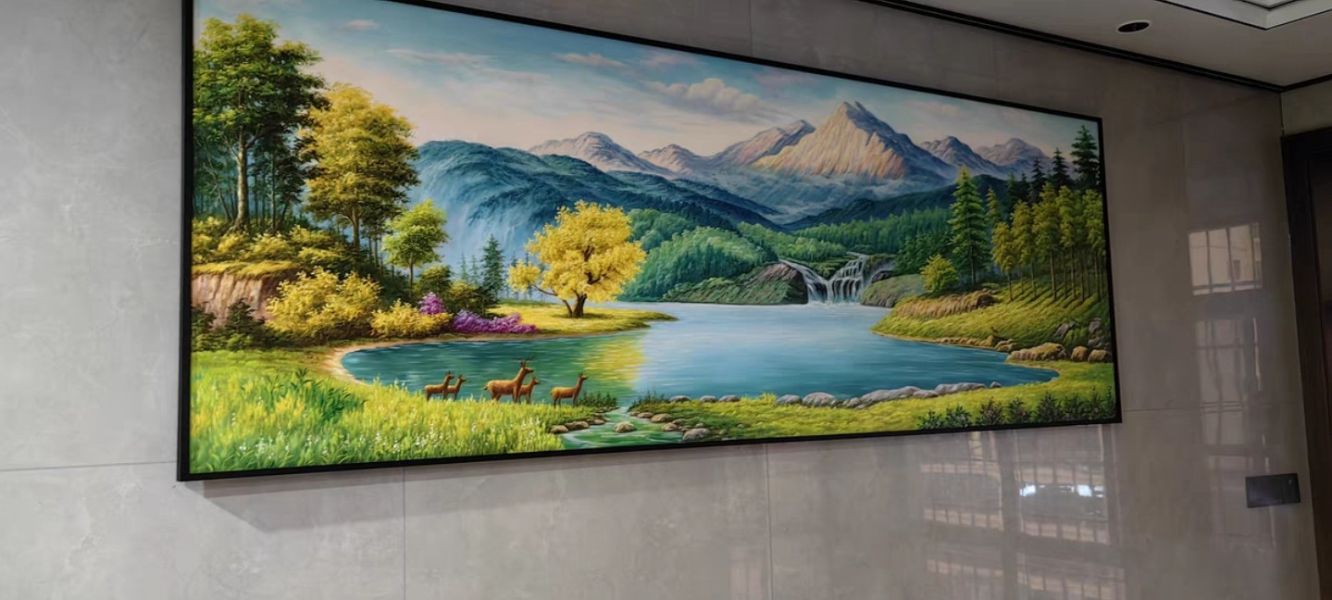 手繪油畫高訂款歐式招財聚寶盆財位必備現代裝潢風水師推薦山水掛畫買畫首選 手繪油畫高訂款歐式招財聚寶盆財位必備現代裝潢風水師推薦山水掛畫買畫首選