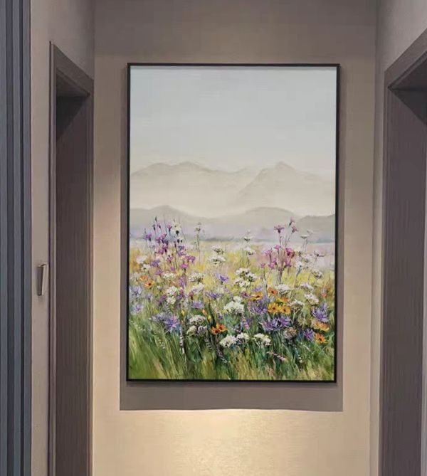 手繪油畫花海美景裝飾畫藝術掛畫送禮自用買畫首選 手繪油畫花海美景裝飾畫藝術掛畫送禮自用買畫首選