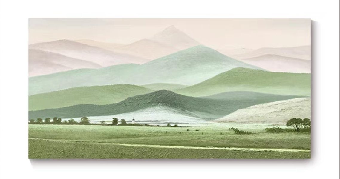 手繪油畫現代日式侘寂靠山裝飾畫設計師推薦買畫首選 手繪油畫現代日式侘寂靠山裝飾畫設計師推薦買畫首選